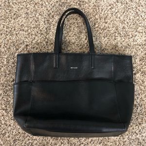 Matt and Nat black Tamara tote Dwell collection